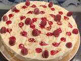 Cheesecake de Citrinos com Coulis de Framboesas / Cheesecake aux Agrumes et Coulis de Framboises