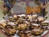 Estrelas de Natal Recheadas com Créme Lemon Curd / Etoile de Noël Garnies de Crème Lemon Curd