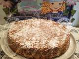 Gâteau aux Amandes avec sa Croûte Craquante / Bolo de Amêndoa com Crosta Crocante