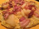 Omelete de Batata e Bacon / Omelette aux Pommes de Terre et Bacon