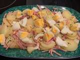 Salada de Batatas com Fiambre e Ovos / Salade de Pommes de Terre, Jambon et Oeufs