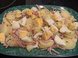 Salada de Batatas com Fiambre e Ovos / Salade de Pommes de Terre, Jambon et Oeufs