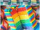 Du rainbow cake