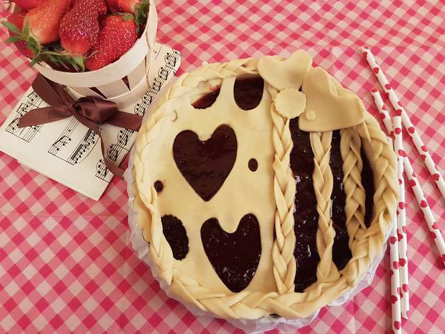 Tarte A La Confiture De Fraise