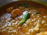 Curry de gambas à la noix de coco (Bengale)