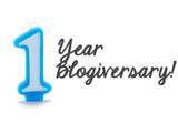 Joyeux Blogiversaire ….1 an déjà