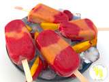 Popsicle Pêches-Abricots-Framboises