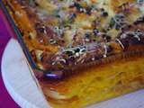 Lasagne potimarron, carottes et feta