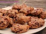Cookies à la farine de sarrasin, betterave et artichaut