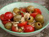Salade Syrienne aux olives