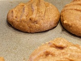 Biscuits au beurre d’arachide naturel et gingembre