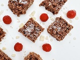 Carrés à l’avoine et au chocolat