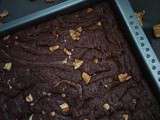 Brownies aux noix fraîches au chocolat noir République Dominicaine 80% équitable