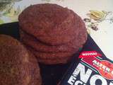Cookies au chocolat noir éclats de coco au sucre muscovado équitable