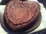 Gâteau au chocolat noir fève de cacao et café équitable