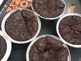 Petits moelleux tout chocolat noir à la pointe de piment équitable au bon sucre Muscovado