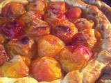 Tarte aux abricots saupoudrée de sucre Muscovado version 2015