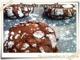 Biscuits craquelés au chocolat de Martha Stewart - un tour en cuisine n°129