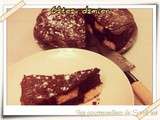Gâteau damier chocolat vanille - recette pas à pas - un tour choco-nut