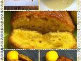 Lemon drizzle cake (quatre-quart au citron) - un tour en cuisine n°287