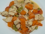 Blanquette de poulet au patates douces