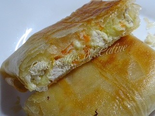 Recettes de Bricks et Pomme de terre