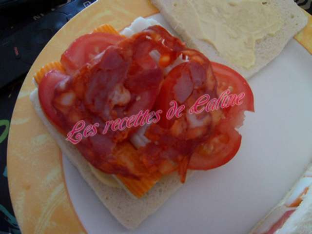 Recettes de Club Sandwich et Surimi