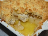 Crumble de poulet aux poires