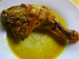 Cuisse de poulet au curry
