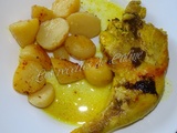 Cuisse de poulet au curry et miel