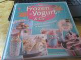 Frozen yogurt sur compote d'abricots au romarin