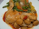 Poulet aux champignons minceur
