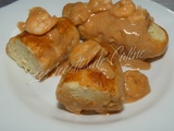 Quenelles de brochet a la sauce rose