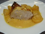 Rouelle de porc a la moutarde
