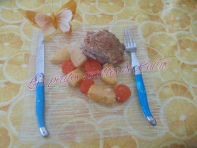 Rouelle De Porc Au Vin Rouge