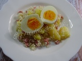 Salade de riz aux pommes de terre