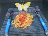 Spaghetti au saucisson sec