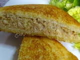 Tuna melt : sandwich américain thon & cheddar