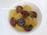 Carpaccio de raisins au limoncello