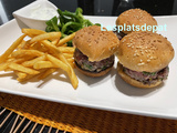 Mini burger façon kefta