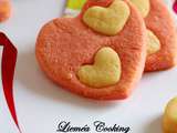 Cœurs sablés aux biscuits roses de Reims