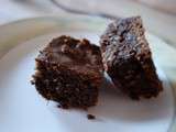 Brownie chocolat coco