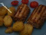 Saumonette et ses pommes de terre au four