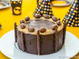 Layer cake chocolat pralinoise