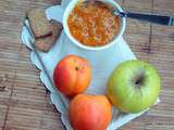 Compote pommes et abricots rapide [ Cookeo ]