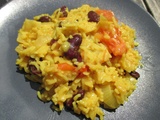 Riz aux haricots rouges