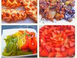 Chabbat : Salades cuites, salade fraîches, desserts, halottes et tressage de halottes