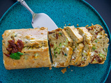 Cake courgette, féta et tomates séchées