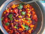 Chili « sin carne » végétarien facile