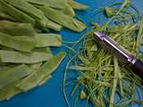 Comment éplucher les haricots verts plats